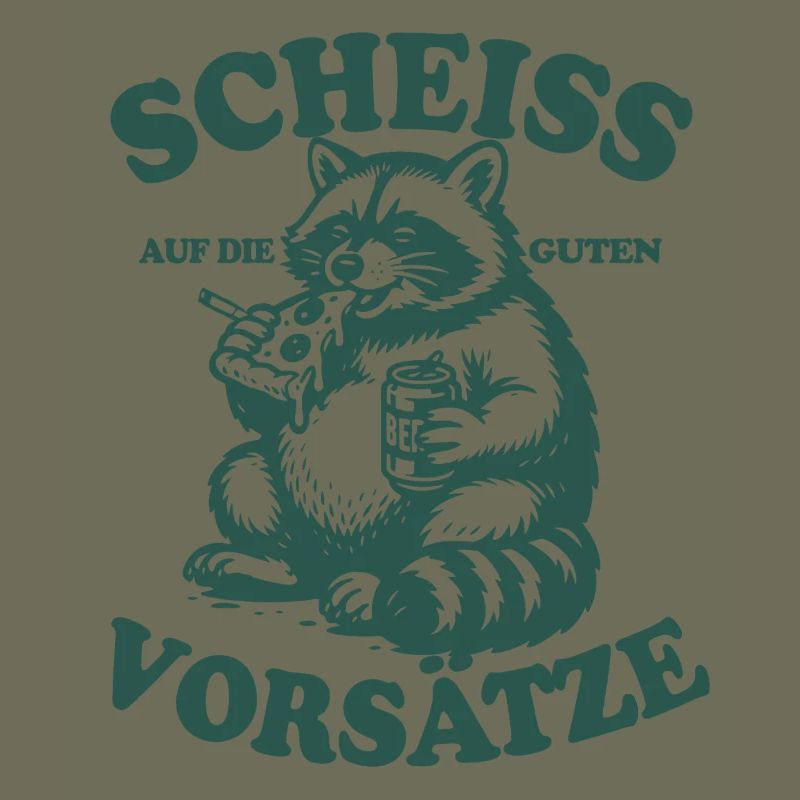 Waschbär | Scheiß auf gute Vorsätze 2026