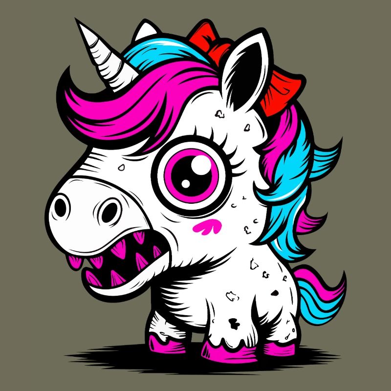 Neon Einhorn