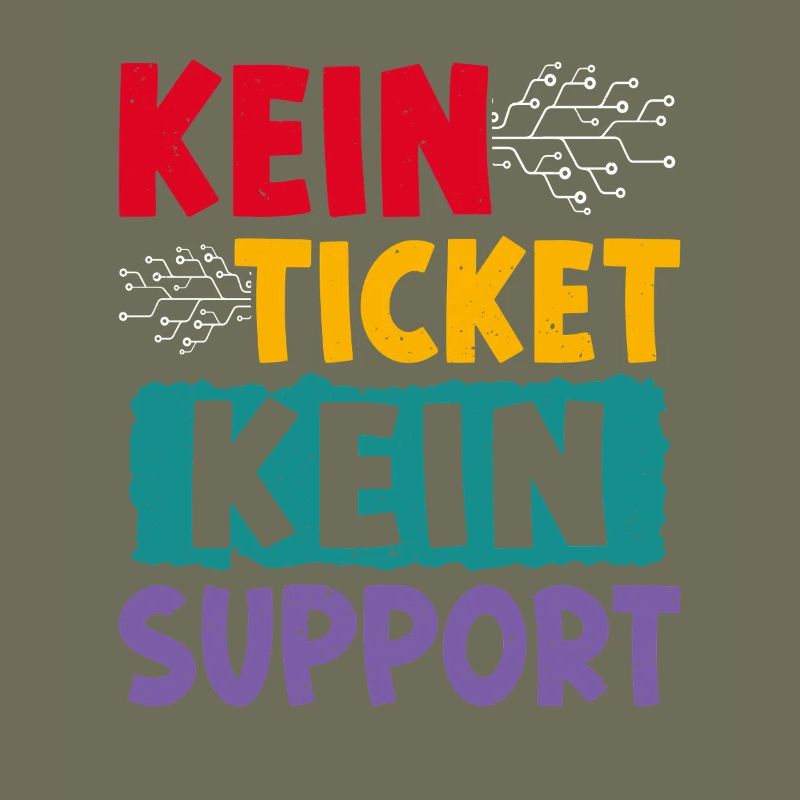 Ordinateur de nerd PAS DE TICKET PAS DE PROBLÈME DRÔLE