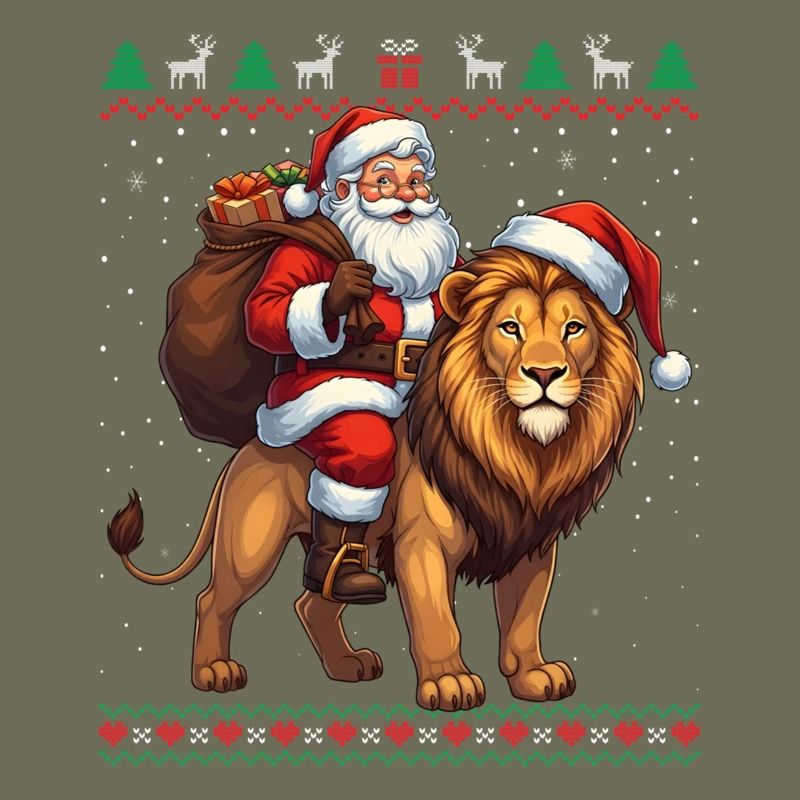 Fun Ugly Santa Weihnachtspullover