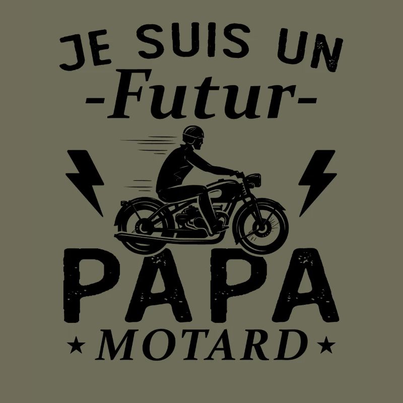 Ich bin ein werdender Biker-Vater