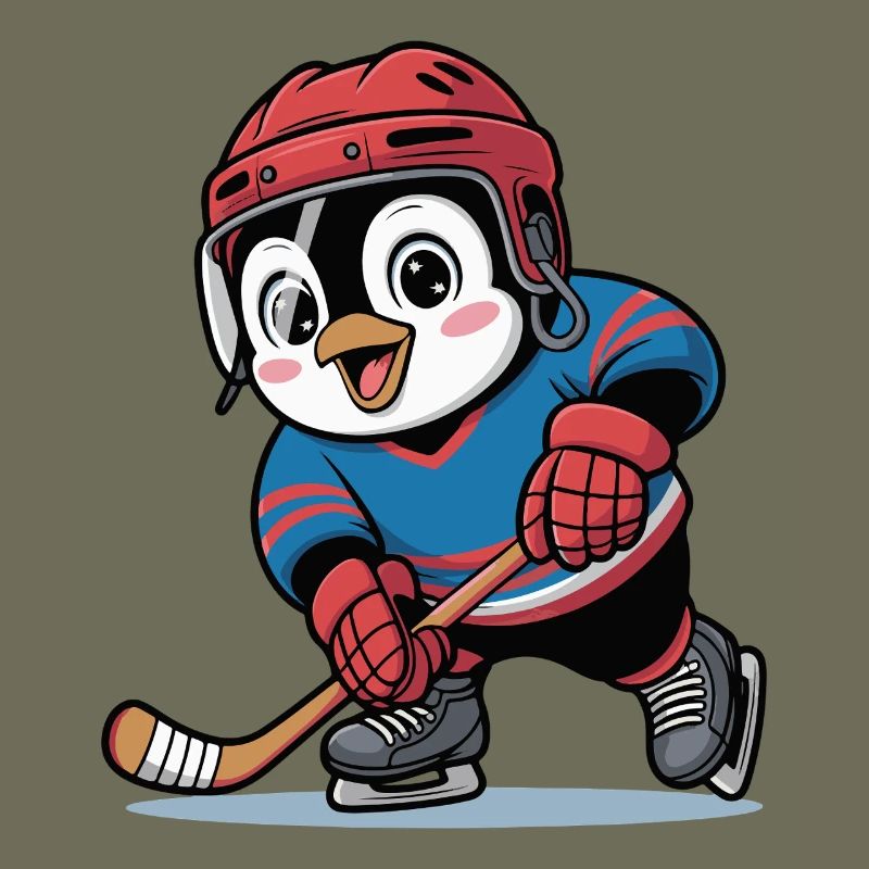 Pinguin Eishockeyheld