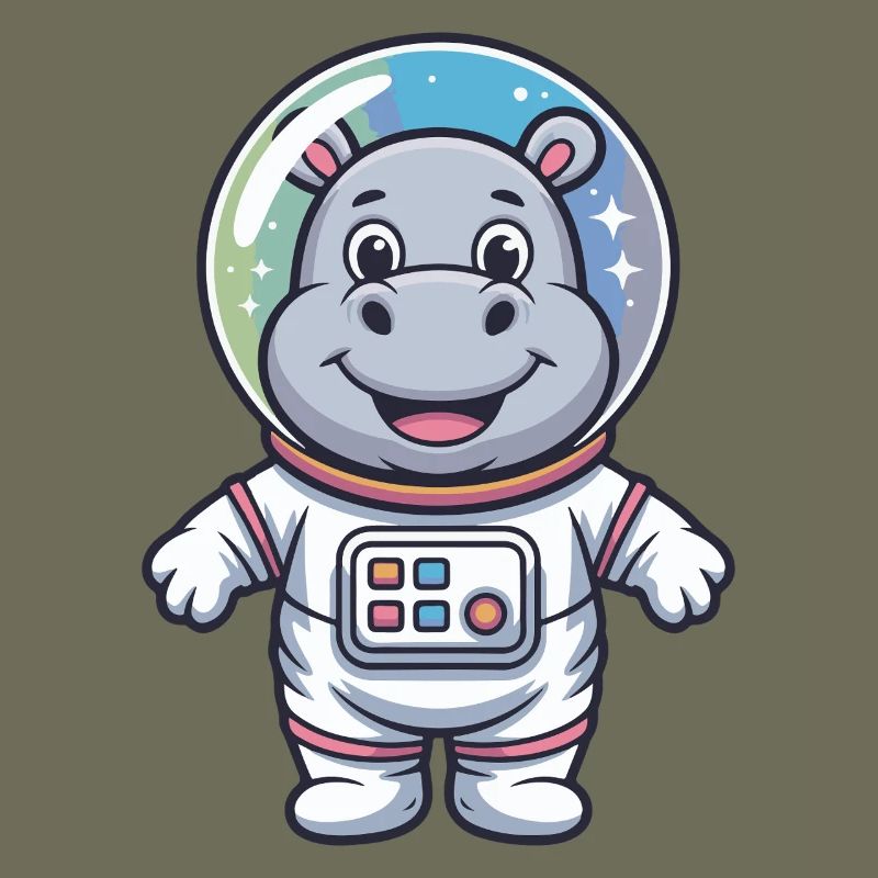 Hippo Astronaut Space Adventure