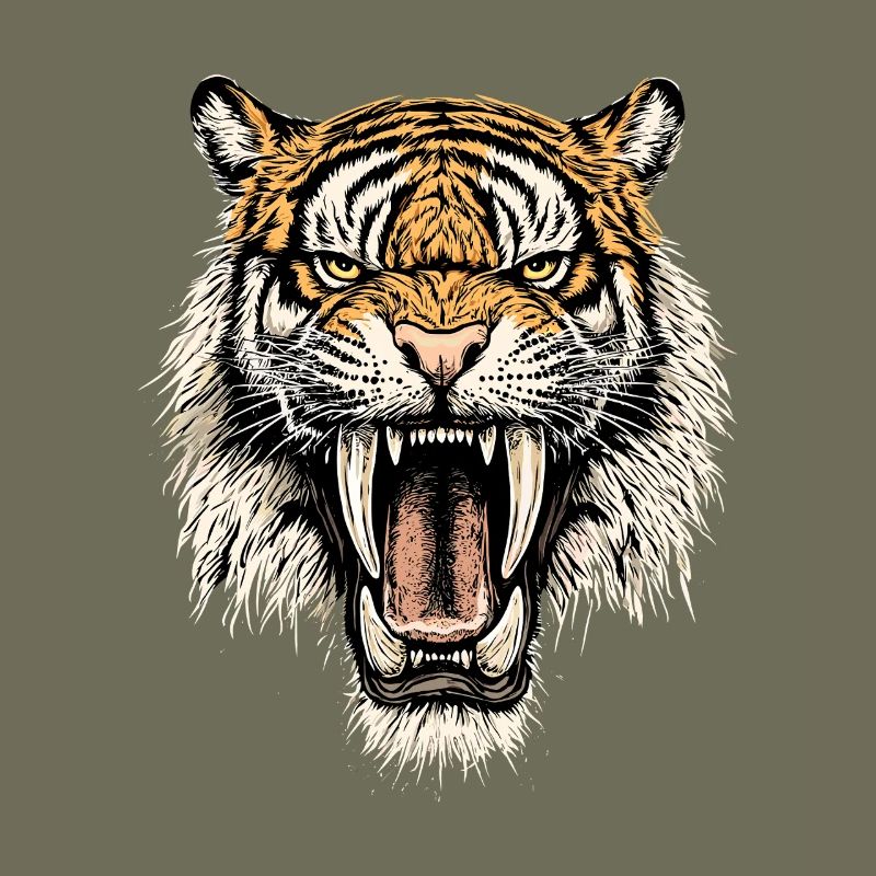 Saber-toothed tiger Smilodon Big cat Sabertooth tiger