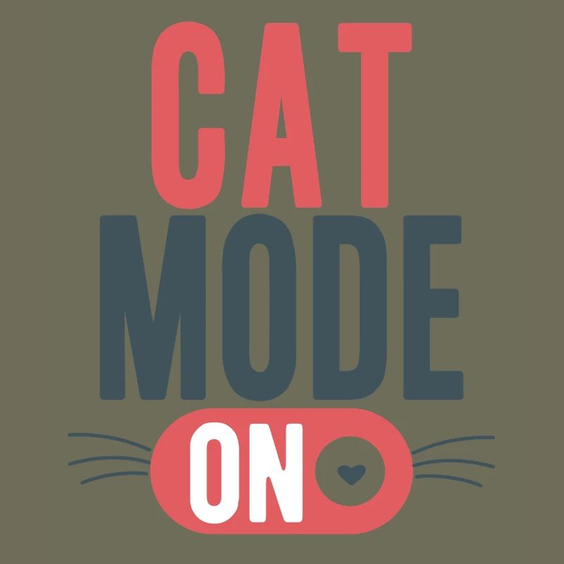 Cat Mode On Whisker Switch Typography