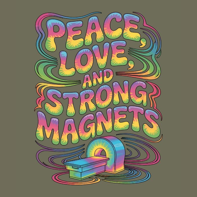 MRI Tech Peace Love And Radiologic Technologist