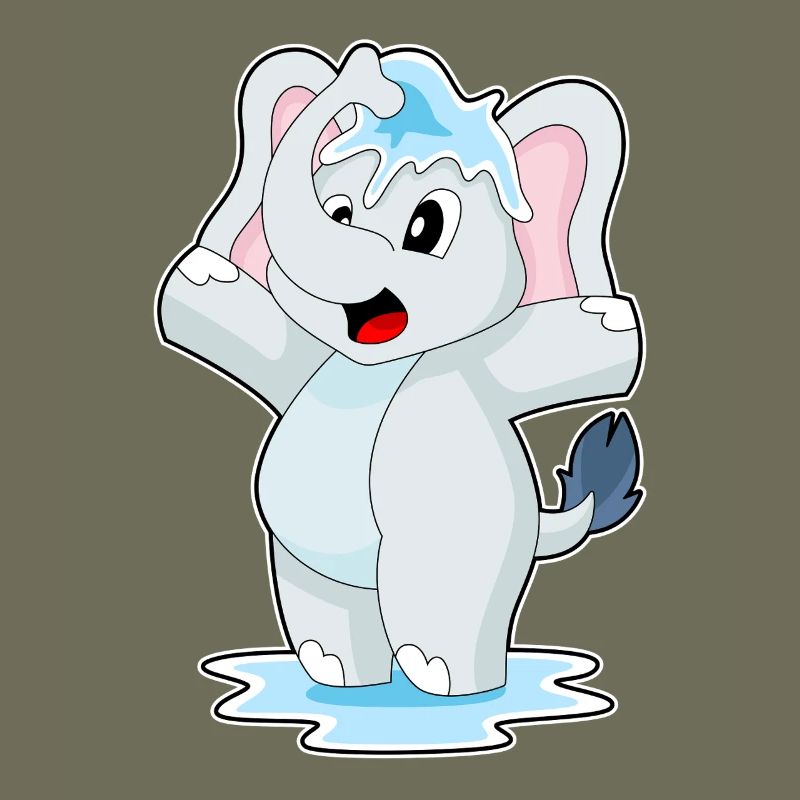 Elefant Wasser