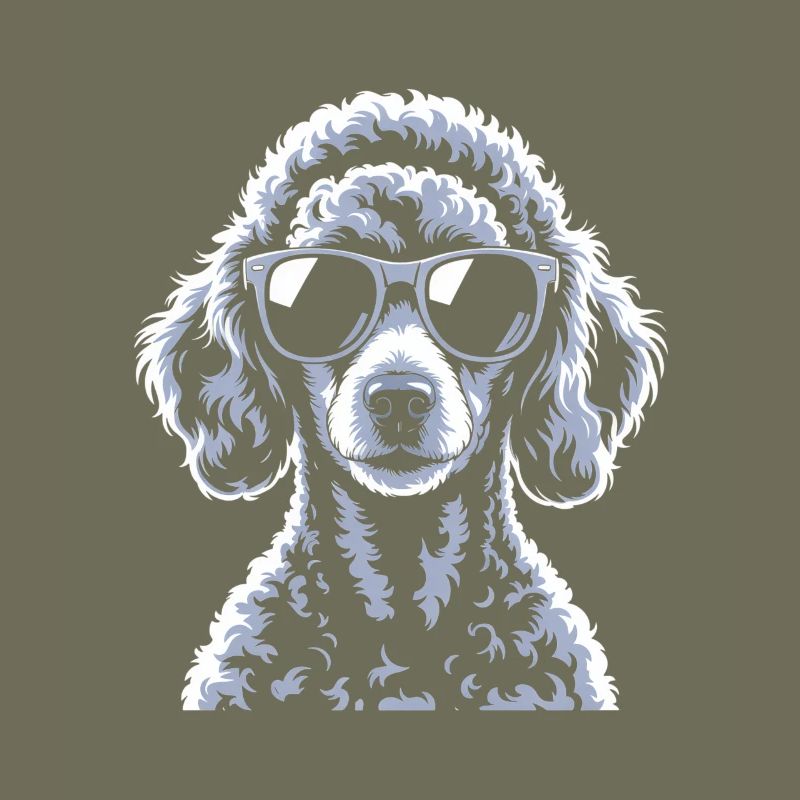 Caniche blanc