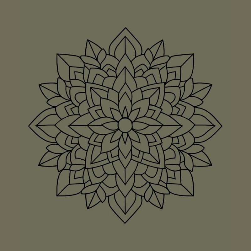 Florales Mandala