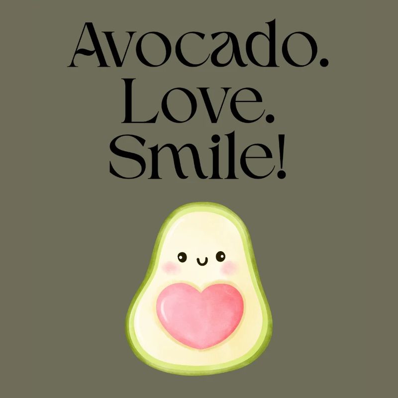 Avocado Love Smile