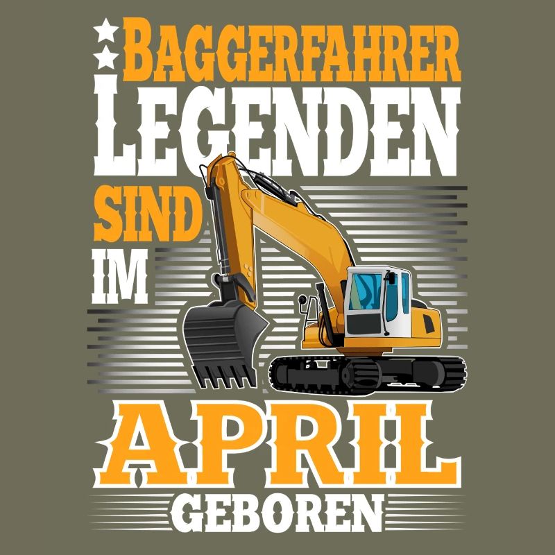 Baggerfahrer Geburtstag April