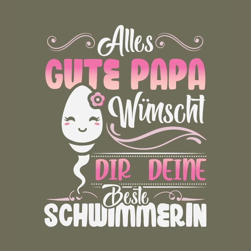 Alles Gute Papa wünscht dir dein bester Schwimmer