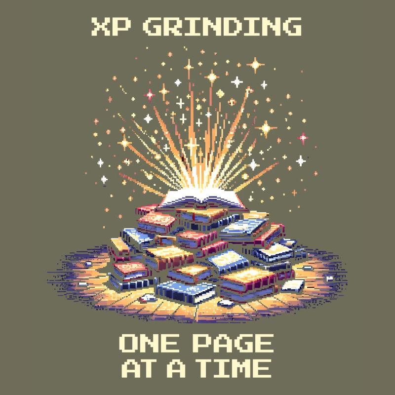Grinding XP | Page by page reading motivation