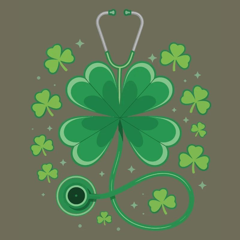 Conception du stéthoscope en trèfle