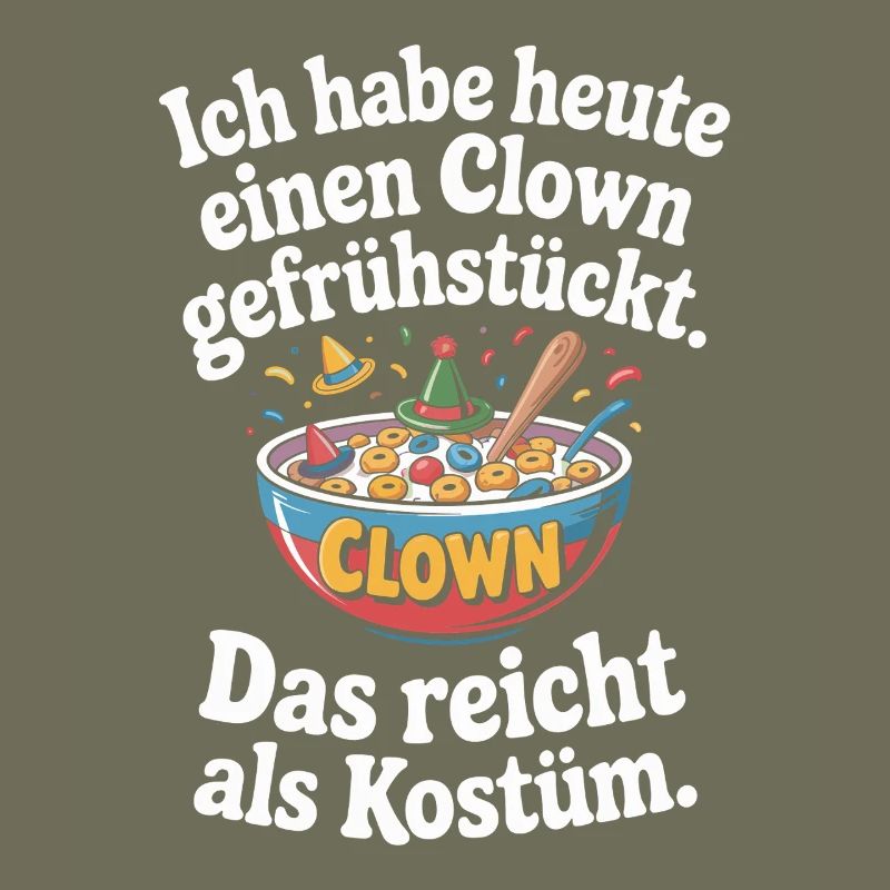 Clown Breakfast Carnival Clown Costume Replacement