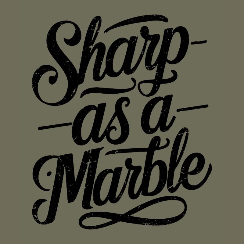 Sharp as a Marble