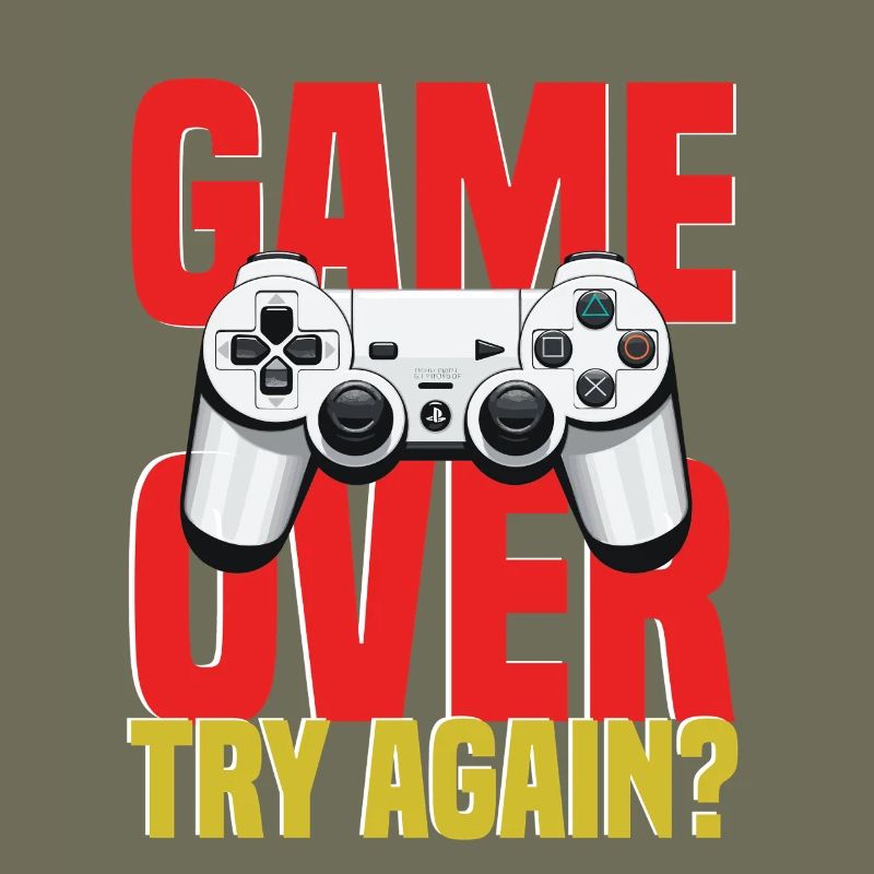 Spielende Controller Motiv