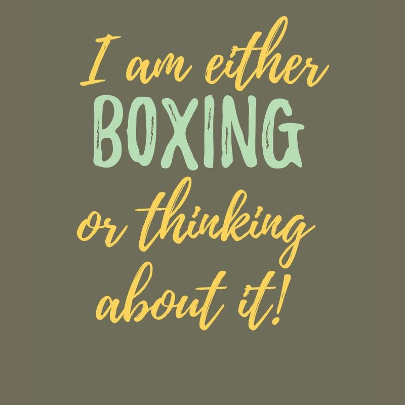 I Am Either Boxing Or Thinking About It