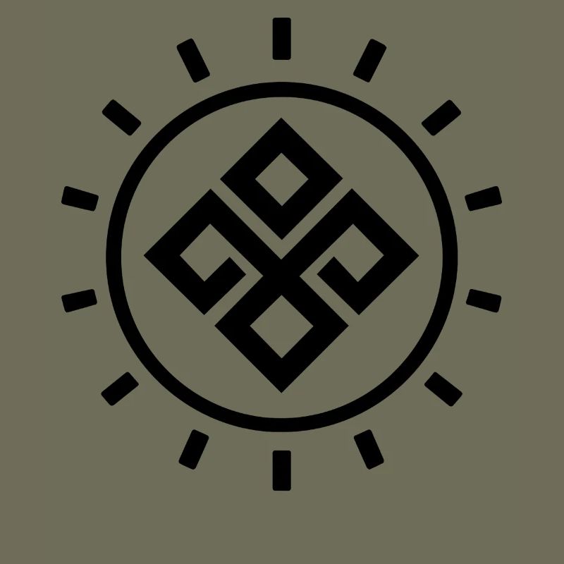 Symbole minimal de la déesse slave de Mokosh