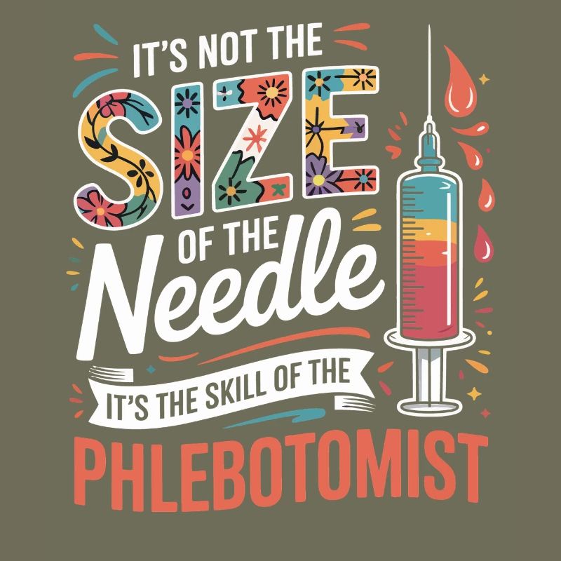 Size doesn't count: phlebotomist art