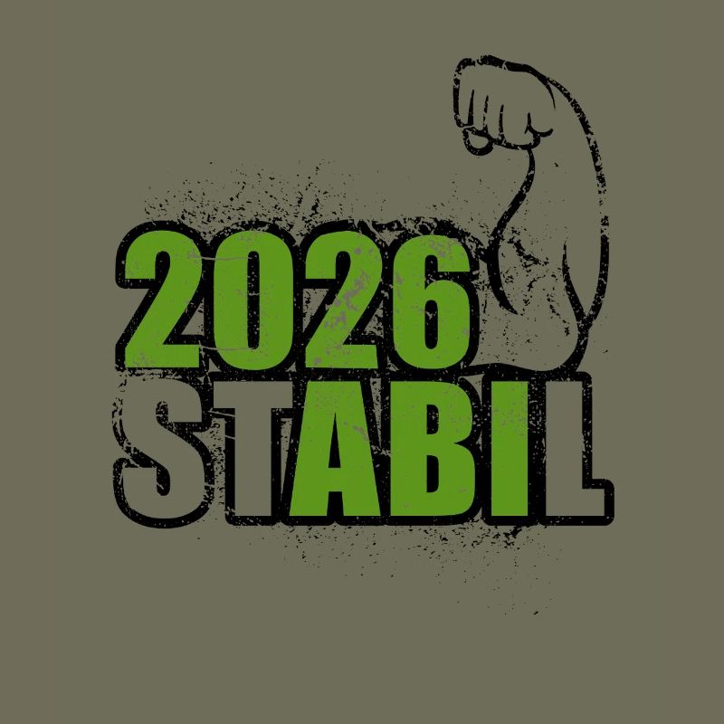Stabil Abi 2026 - Biceps - Abitur - Spruch