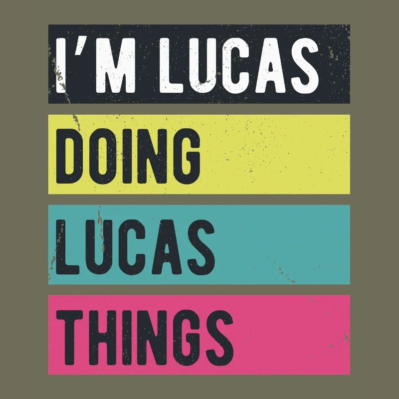 Ich bin Lucas und mache Lucas Things Retro Colors