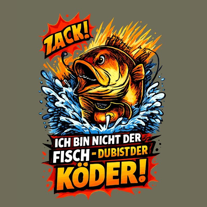 Zack! I'm not the fish bait!