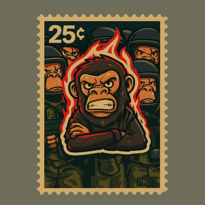 Fire and Monkey Protest