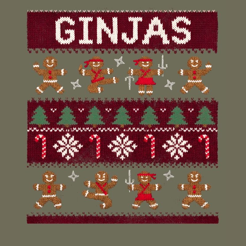 Ginjas Lebkuchen-Weihnachtspullover