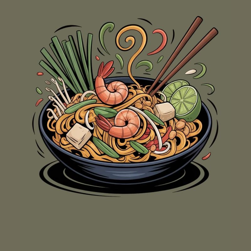 Funny Pasta Noodle Lover
