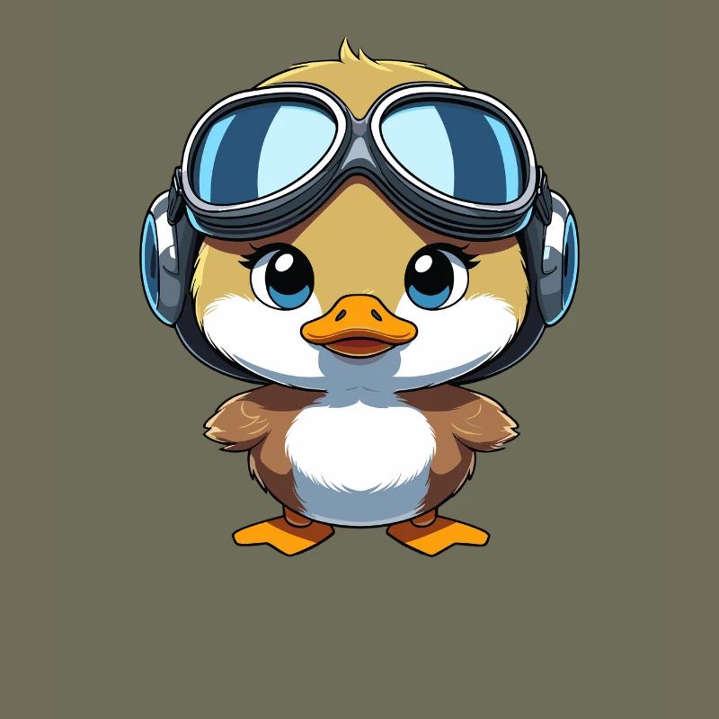 Quakender Pilot mit Fliegerbrille