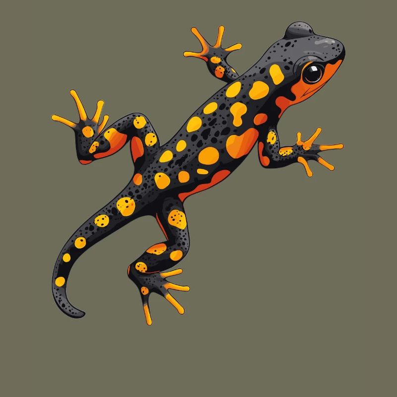 Feuersalamander Salamander
