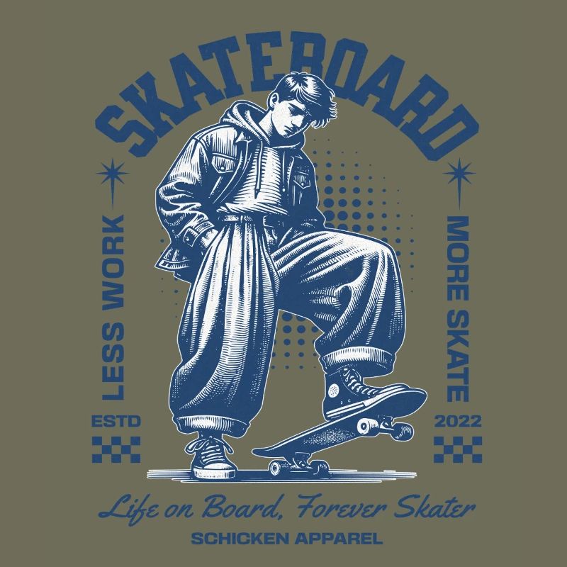 Skater life: More skate, less work