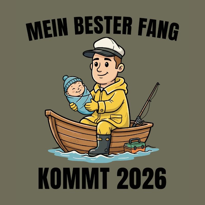 Vaterschaft 2026 Angler Werdender Papa