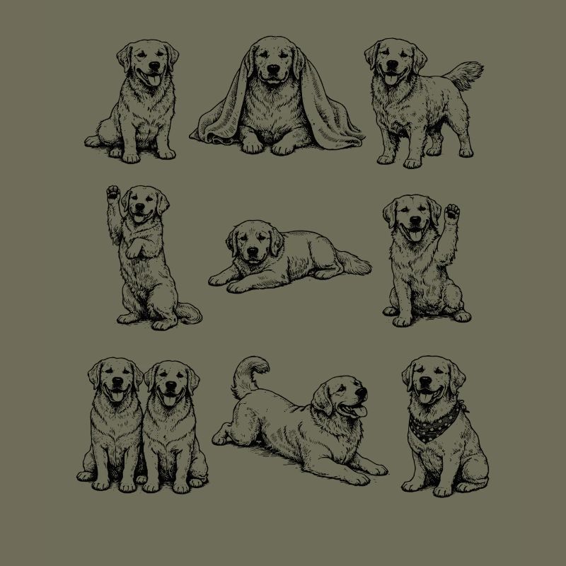 Puppy Pack Silhouette Collection