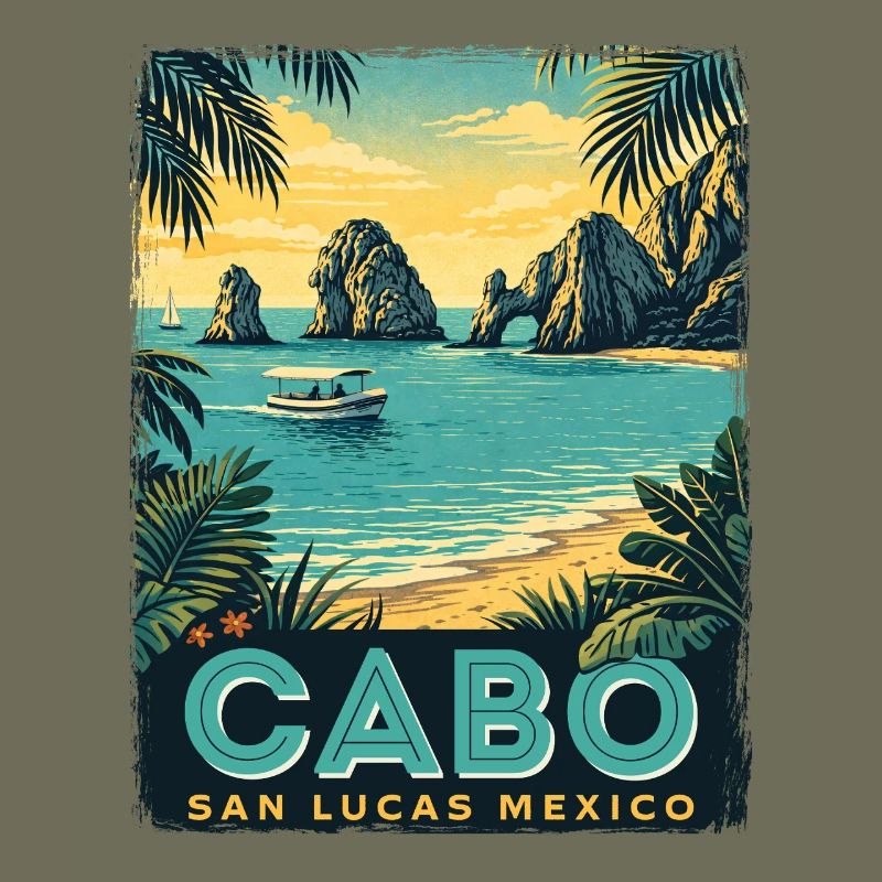 Cabo San Lucas Mexiko Retro Spring Break Kreuzfahrt