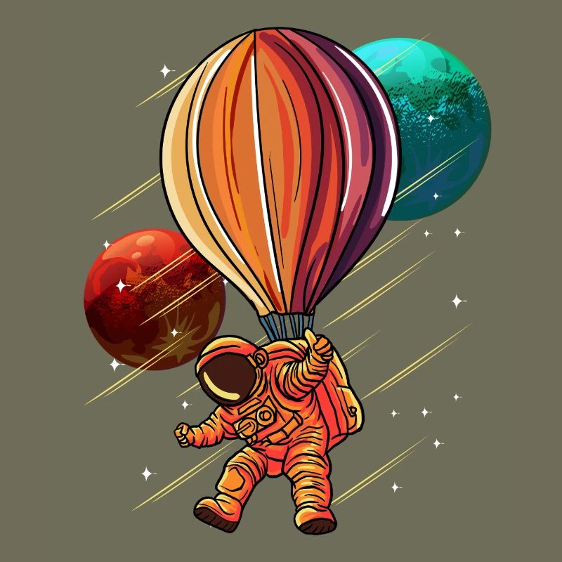 Space Adventure Balloon Astronaut