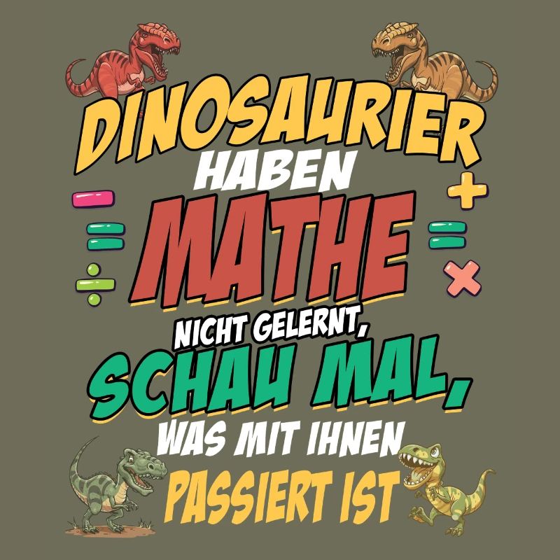 Dinosaur Math Chaos Design