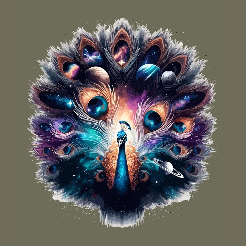 Astral Peacock Cosmos