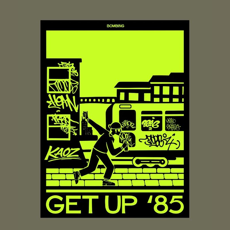 Get Up 85 Graffiti Runner