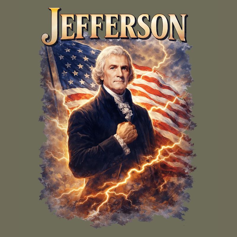 Portrait du drapeau de la tempête de Jefferson