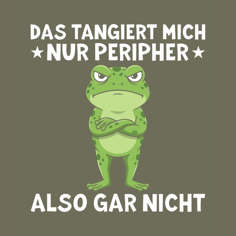 That only affects me peripherally Funny saying