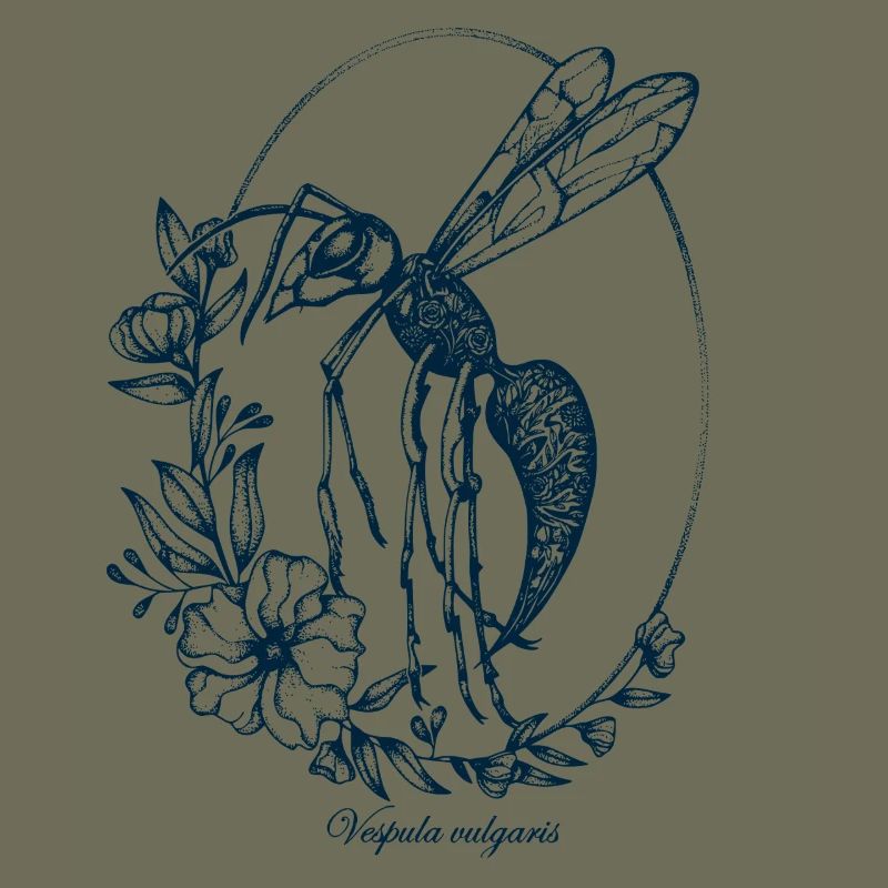 Hornet Tattoo Style