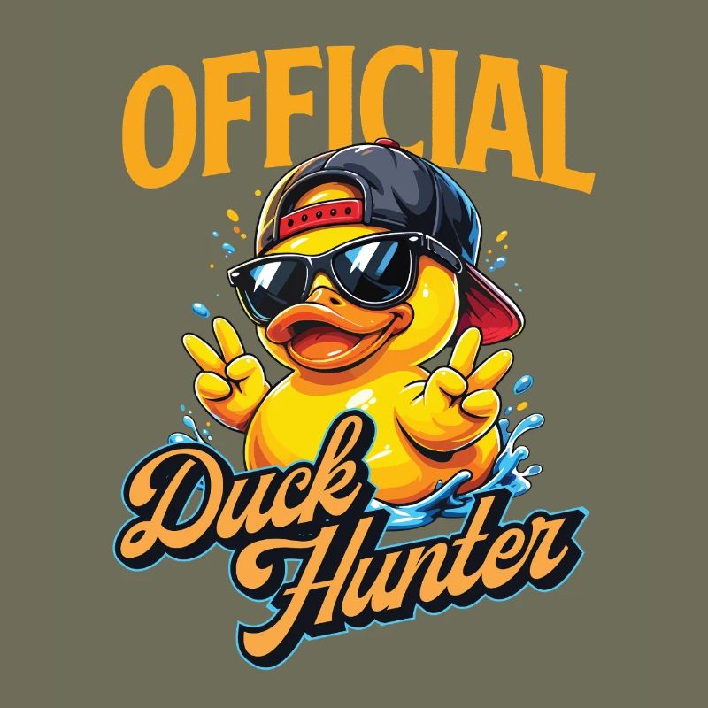 Official Duck Hunter Rubber Duck Duck Lover