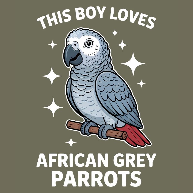 Grey Parrot Sayings Funny Grey Parrot Gift