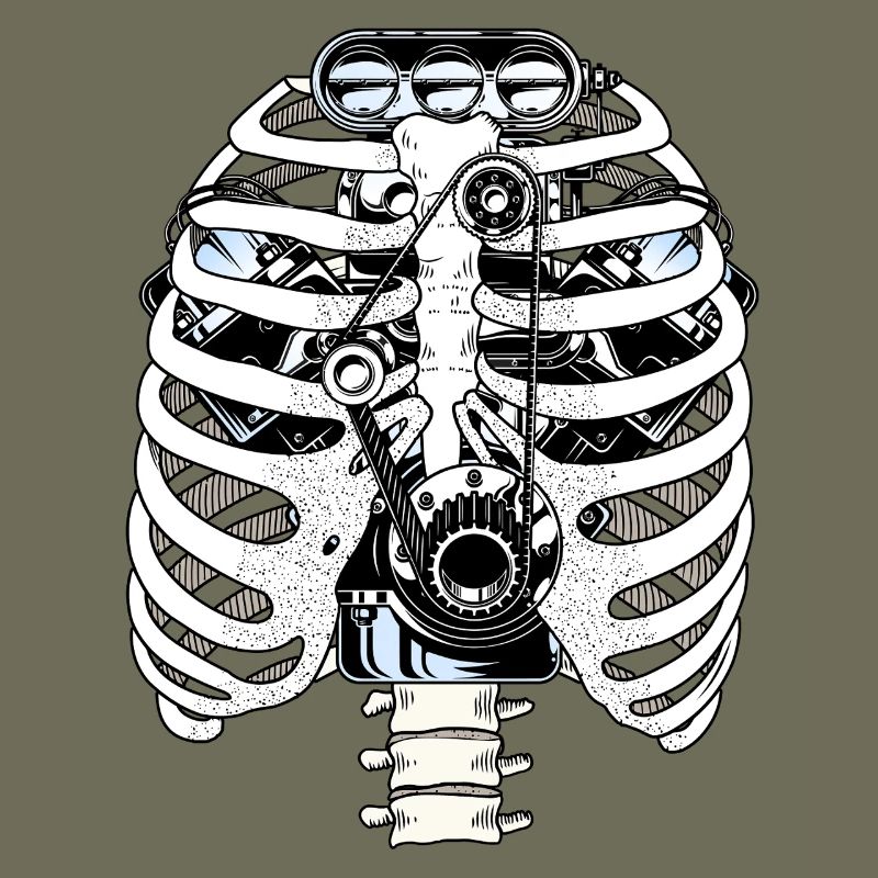 Biomech Ribcage-Motormechaniker
