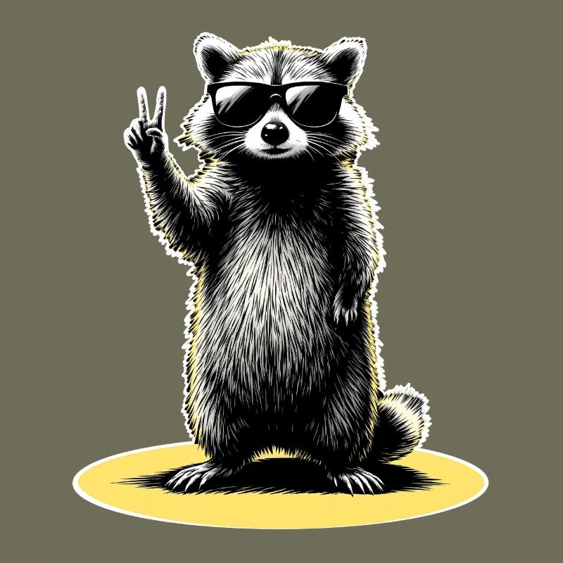 Raccoon Peace