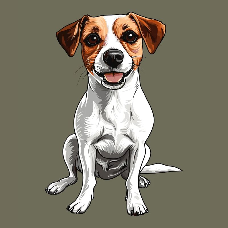 Fröhlicher Jack Russel