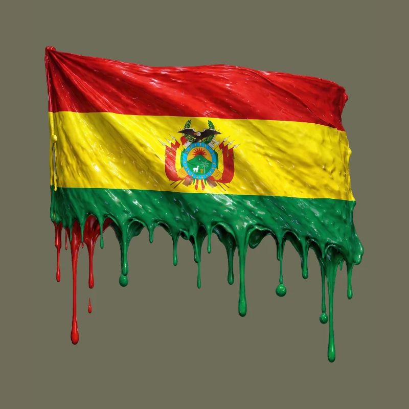 Bolivia Flag Drop