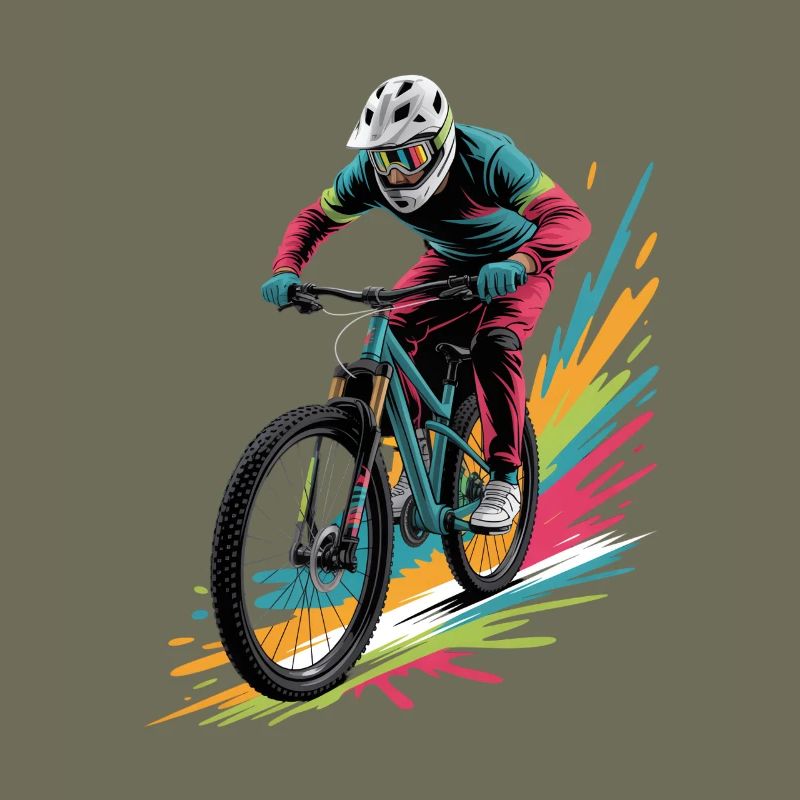 Conception de VTT Coloré pour garçons